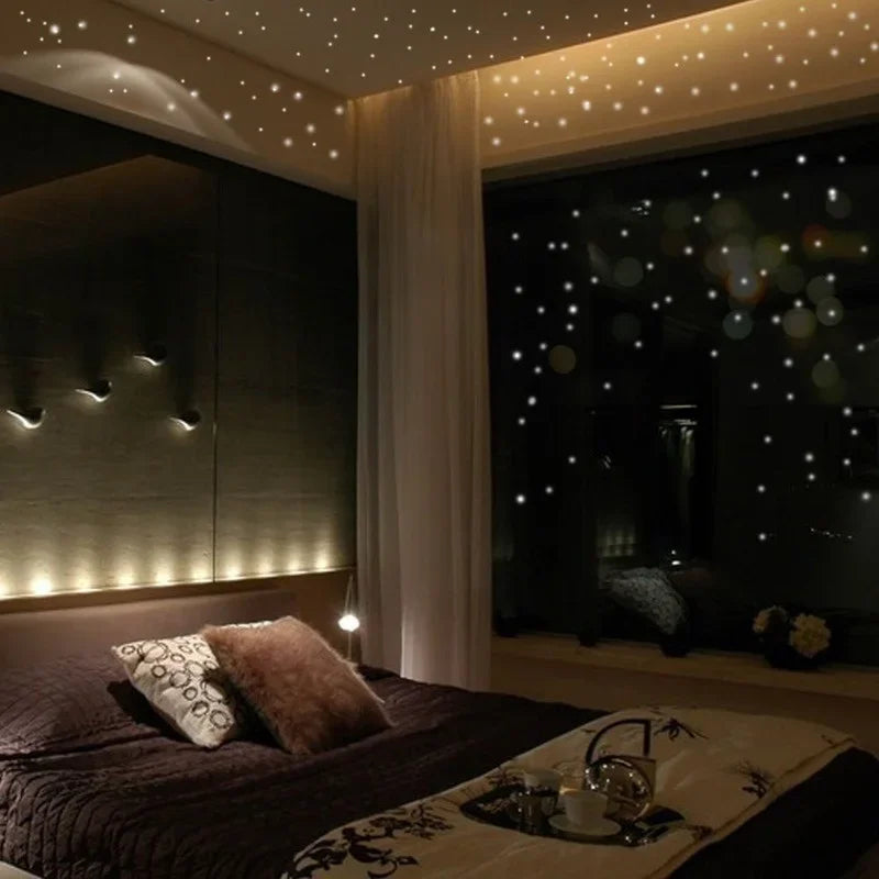 🌟 407pcs Glow-in-the-Dark Star Wall Stickers – Create a Magical Night Sky! 🌙