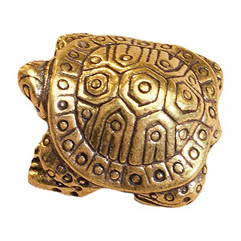 🐢 Antique Solid Brass Turtle Ornament – Symbol of Longevity & Wisdom
