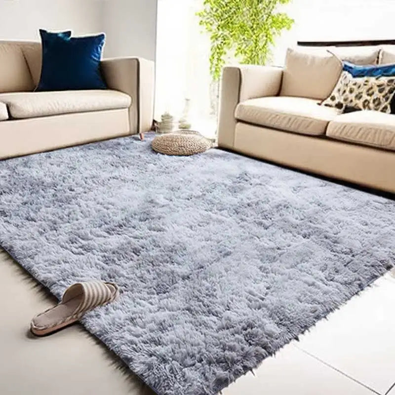 Plush Carpet for Living Room – Soft & Fluffy Home Rug for Bedroom & Play Area 🏡✨