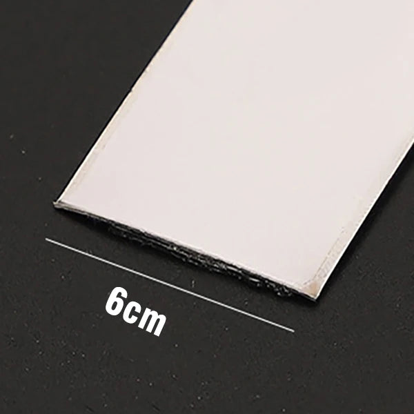 Gold Stainless Steel Wall Sticker Strip – Self-Adhesive Metal Trim for Home & Tile Decoration