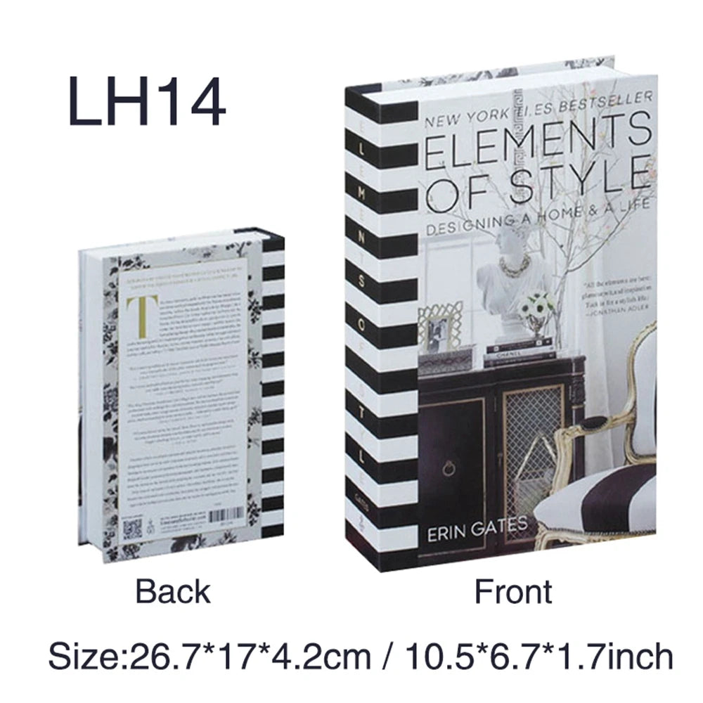 Luxury Decorative Fake Books – Stylish Home Décor & Storage Solution 📚✨