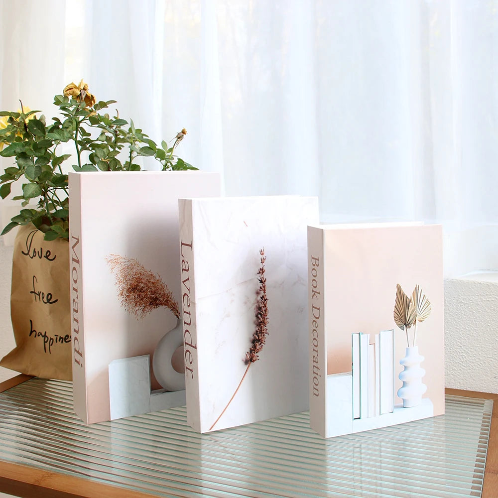 Luxury Decorative Fake Books Set – Modern Home & Coffee Table Decor