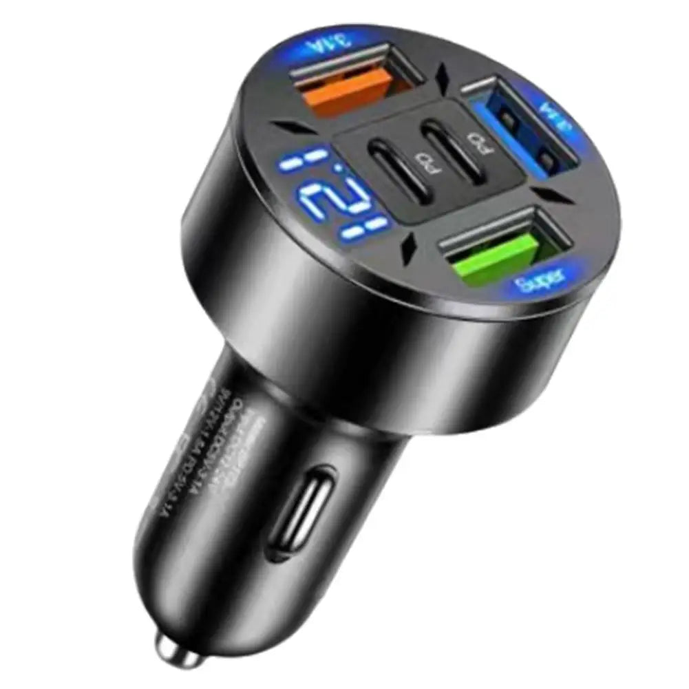 🚗 250W 5-Port Car Charger – Power Up Every Journey! ⚡