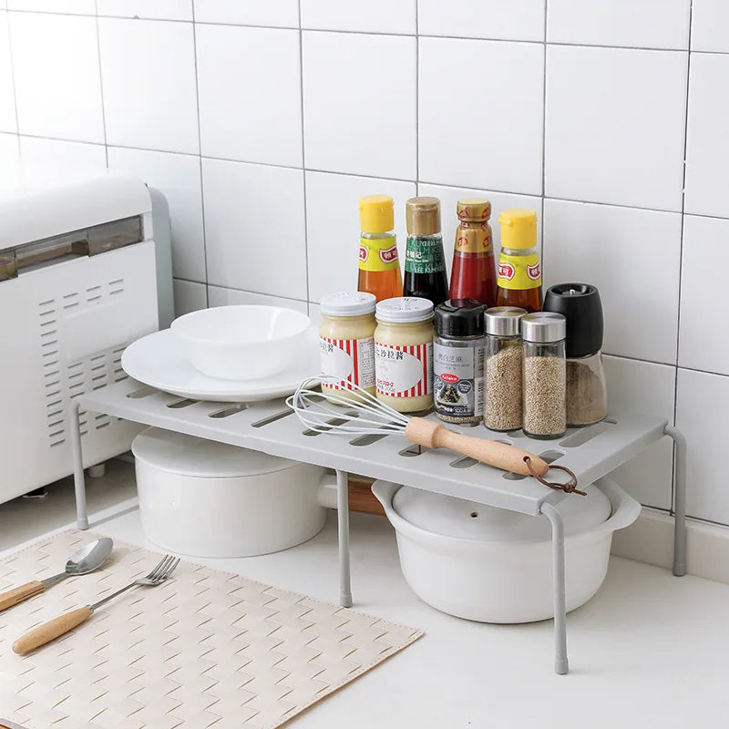 Extensible ABS Shoe Rack – Space-Saving Telescopic Storage Shelf