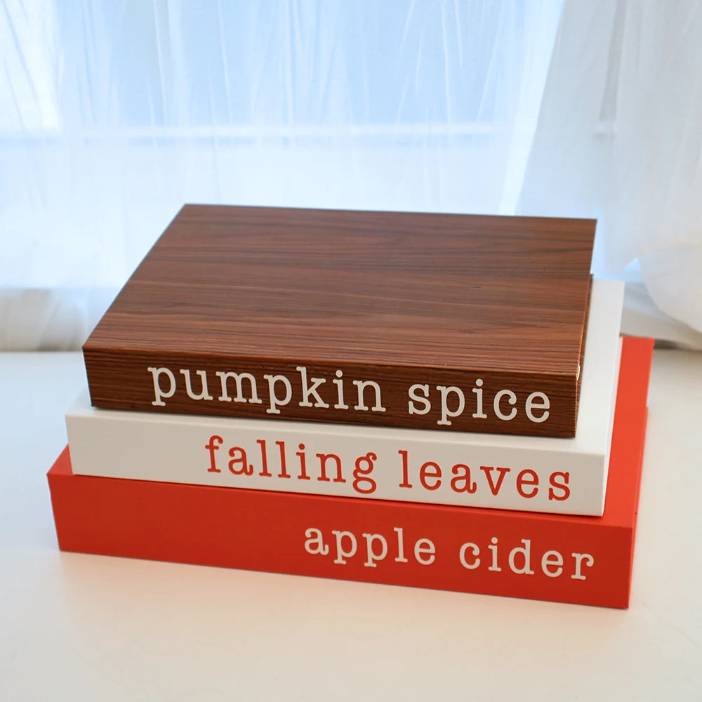 Luxury Decorative Fake Books Set – Modern Home & Coffee Table Decor