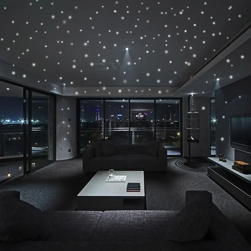 🌟 407pcs Glow-in-the-Dark Star Wall Stickers – Create a Magical Night Sky! 🌙