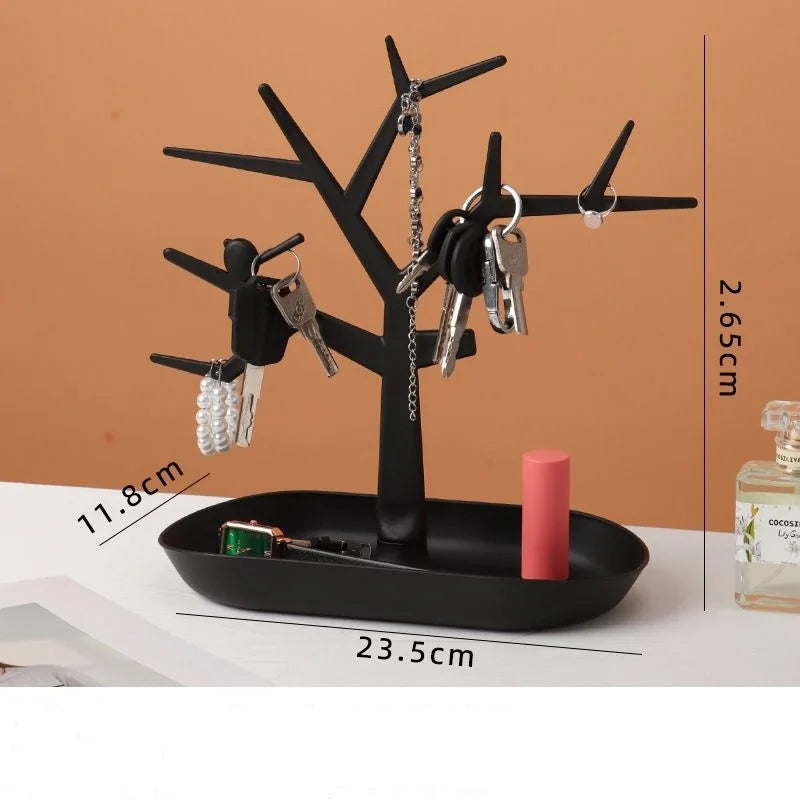 Tree Design Jewelry Storage Rack – Elegant & Space-Saving Organizer