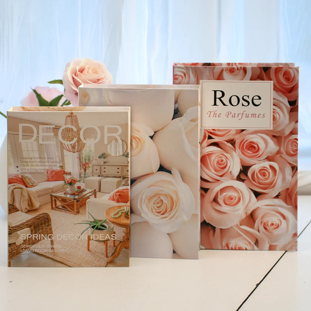 Luxury Decorative Fake Books Set – Modern Home & Coffee Table Decor