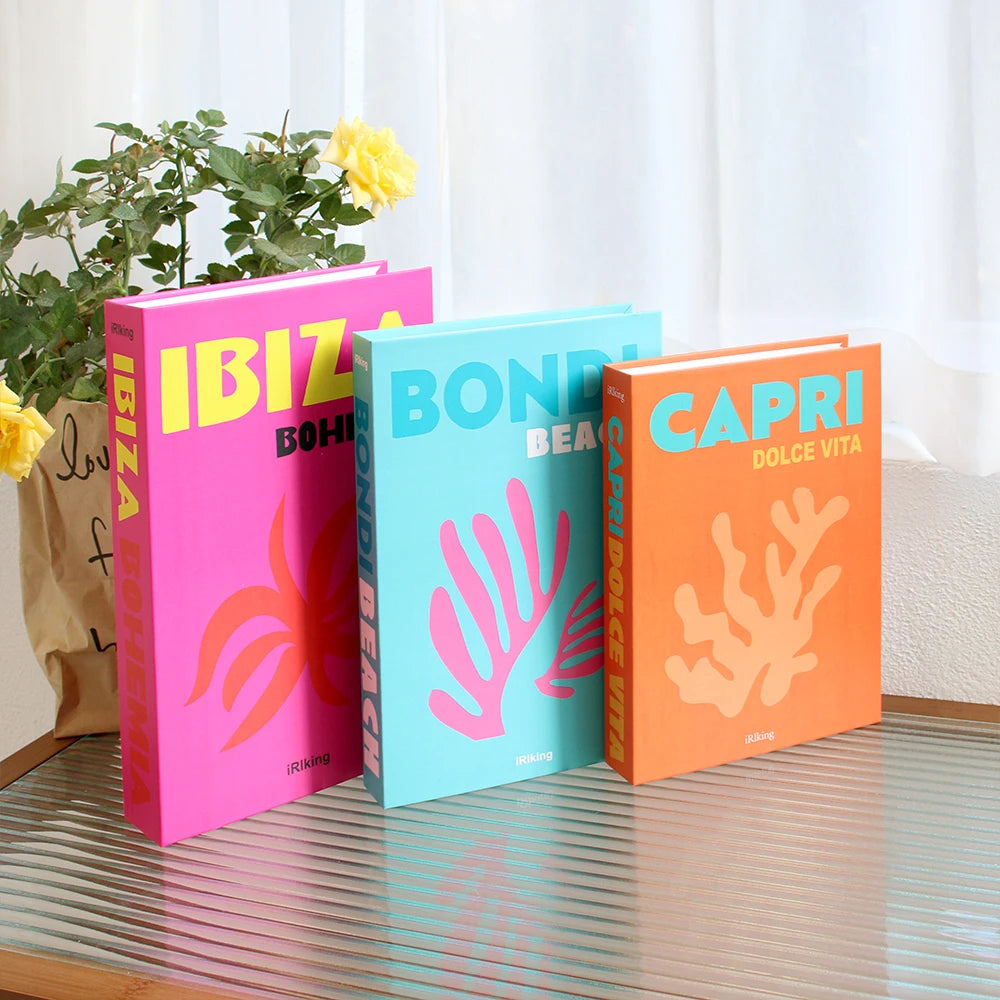 Luxury Decorative Fake Books Set – Modern Home & Coffee Table Decor