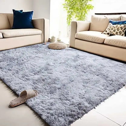 Plush Carpet for Living Room – Soft &amp; Fluffy Home Rug for Bedroom &amp; Play Area 🏡✨