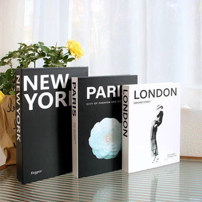 Luxury Decorative Fake Books Set – Modern Home &amp; Coffee Table Decor