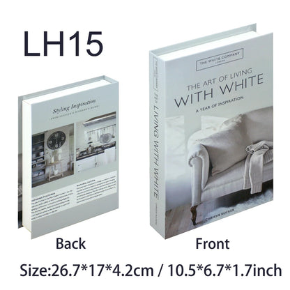Luxury Decorative Fake Books – Stylish Home Décor &amp; Storage Solution 📚✨