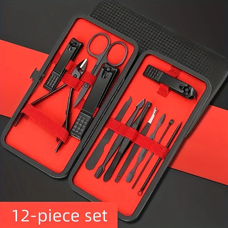✂️ 7–24pcs Professional Nail Clippers Kit