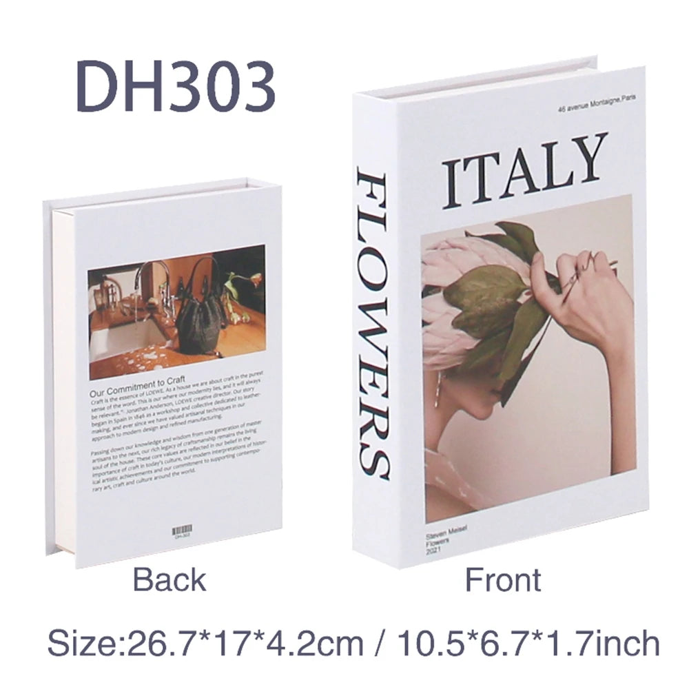 Luxury Decorative Fake Books – Stylish Home Décor &amp; Storage Solution 📚✨