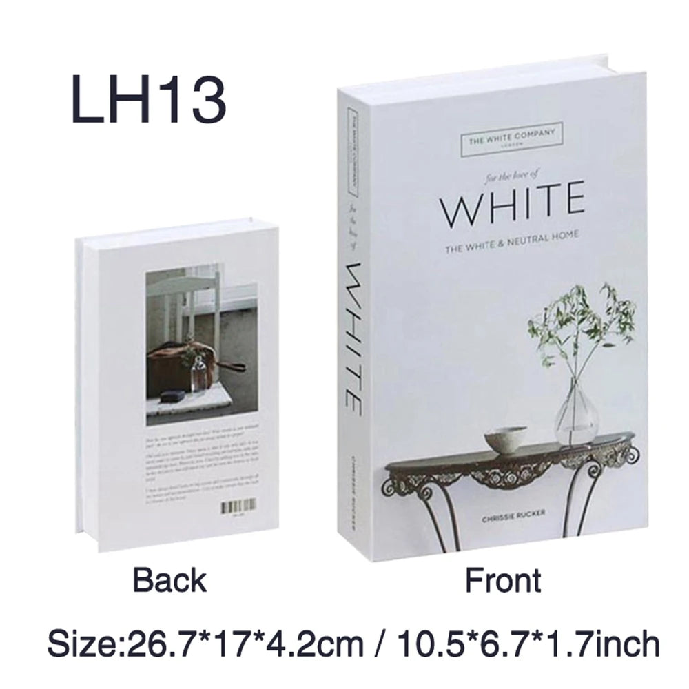 Luxury Decorative Fake Books – Stylish Home Décor &amp; Storage Solution 📚✨