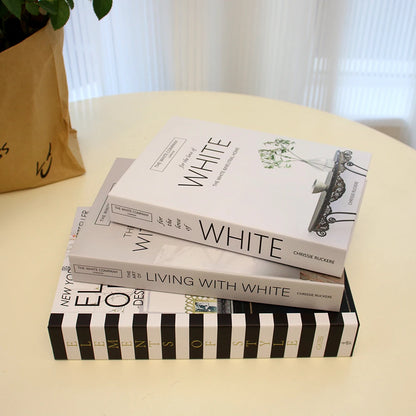 Luxury Decorative Fake Books Set – Modern Home &amp; Coffee Table Decor