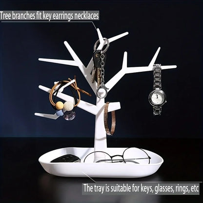 Tree Design Jewelry Storage Rack – Elegant &amp; Space-Saving Organizer