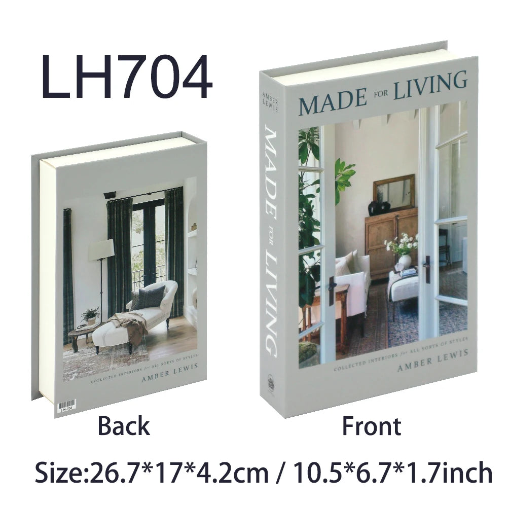 Luxury Decorative Fake Books – Stylish Home Décor &amp; Storage Solution 📚✨