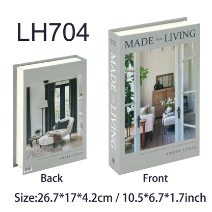 Luxury Decorative Fake Books – Stylish Home Décor &amp; Storage Solution 📚✨