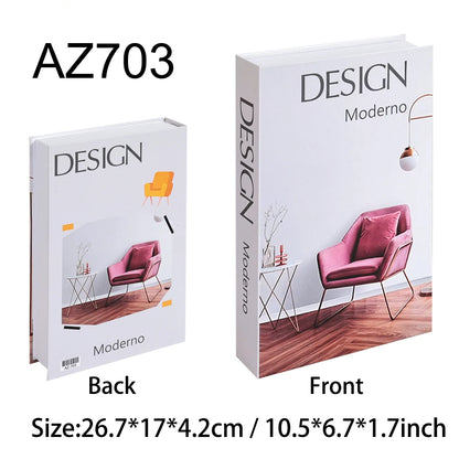 Luxury Decorative Fake Books – Stylish Home Décor &amp; Storage Solution 📚✨