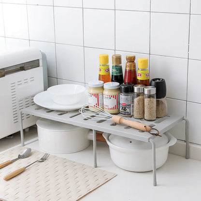 Extensible ABS Shoe Rack – Space-Saving Telescopic Storage Shelf