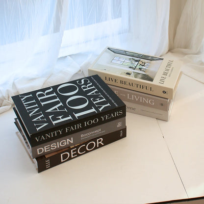 Luxury Decorative Fake Books – Stylish Home Décor &amp; Storage Solution 📚✨