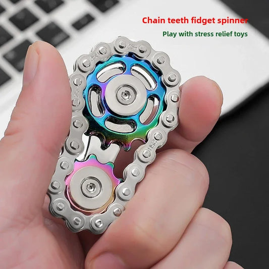 ✨ Premium Metal Fidget Spinner – Stress Relief in Style