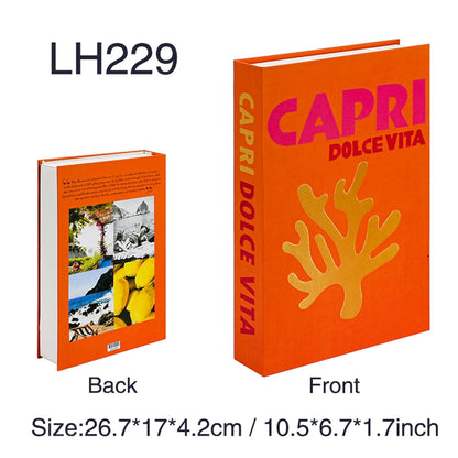 Luxury Decorative Fake Books – Stylish Home Décor &amp; Storage Solution 📚✨