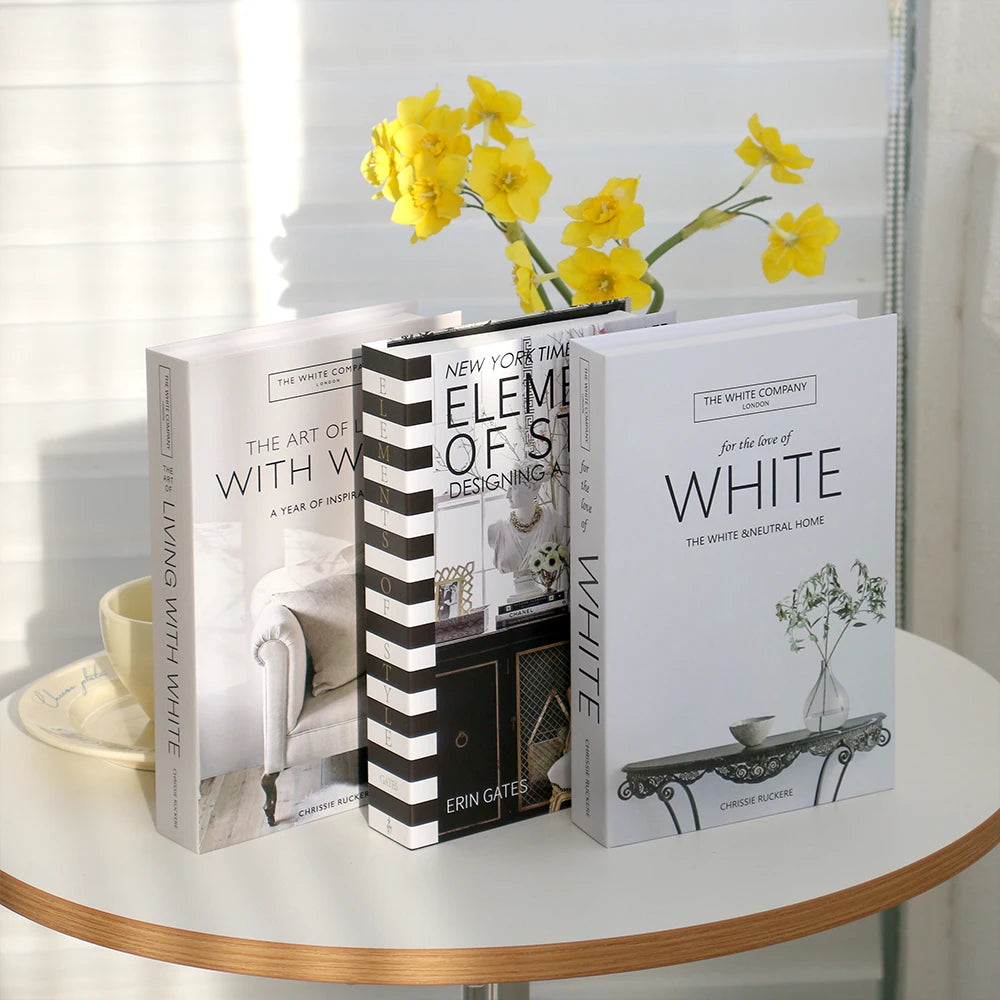Luxury Decorative Fake Books – Stylish Home Décor &amp; Storage Solution 📚✨