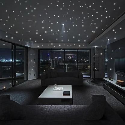 🌟 407pcs Glow-in-the-Dark Star Wall Stickers – Create a Magical Night Sky! 🌙