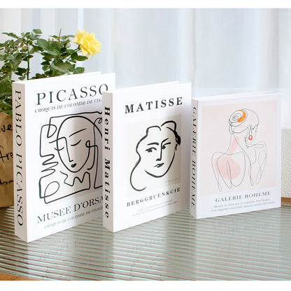 Luxury Decorative Fake Books Set – Modern Home &amp; Coffee Table Decor