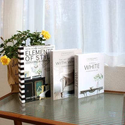 Luxury Decorative Fake Books Set – Modern Home &amp; Coffee Table Decor