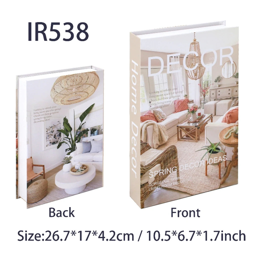 Luxury Decorative Fake Books – Stylish Home Décor &amp; Storage Solution 📚✨