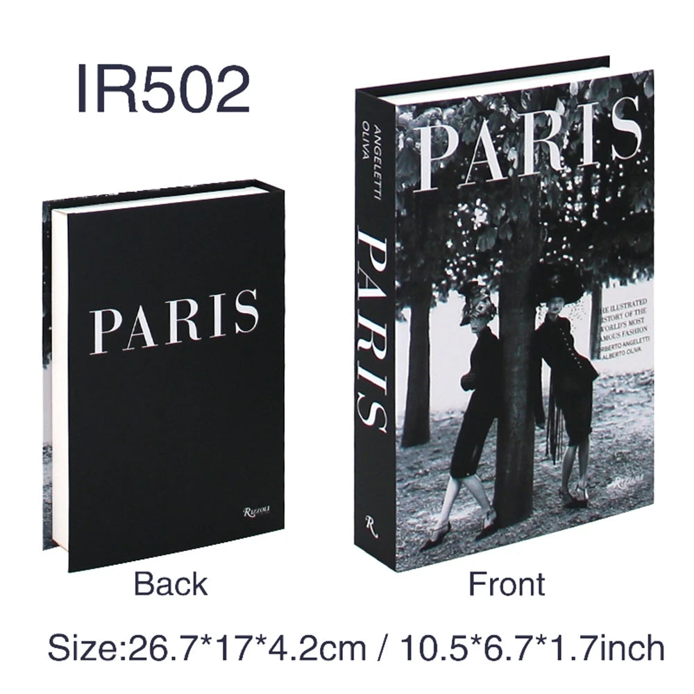 Luxury Decorative Fake Books – Stylish Home Décor &amp; Storage Solution 📚✨