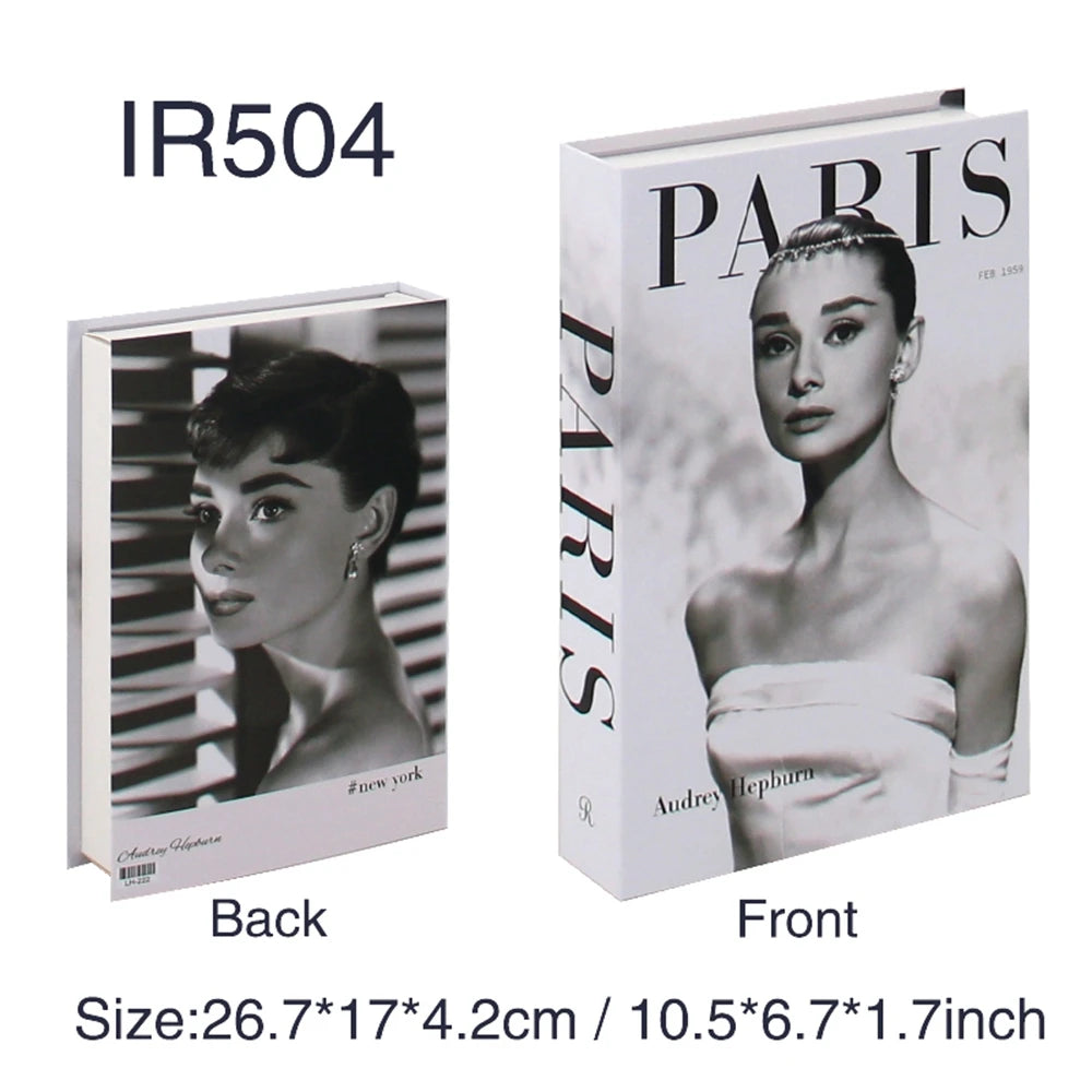 Luxury Decorative Fake Books – Stylish Home Décor &amp; Storage Solution 📚✨