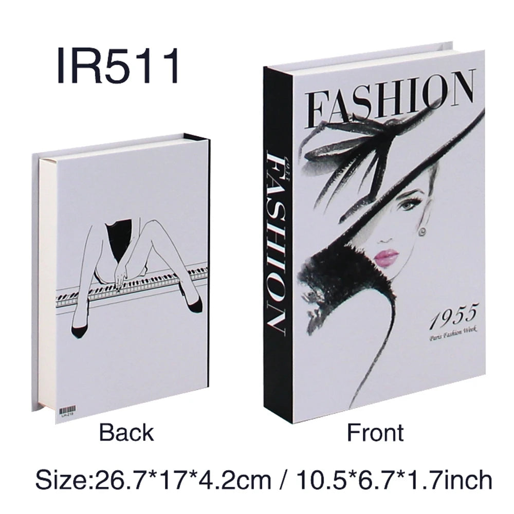 Luxury Decorative Fake Books – Stylish Home Décor &amp; Storage Solution 📚✨