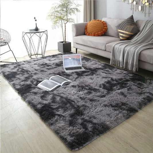 Plush Carpet for Living Room – Soft &amp; Fluffy Home Rug for Bedroom &amp; Play Area 🏡✨